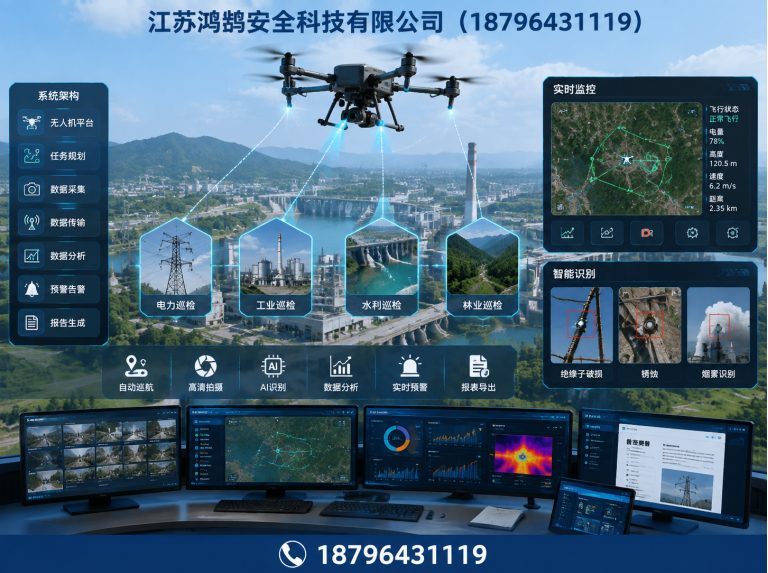 甘南无人机巡检系统展示图